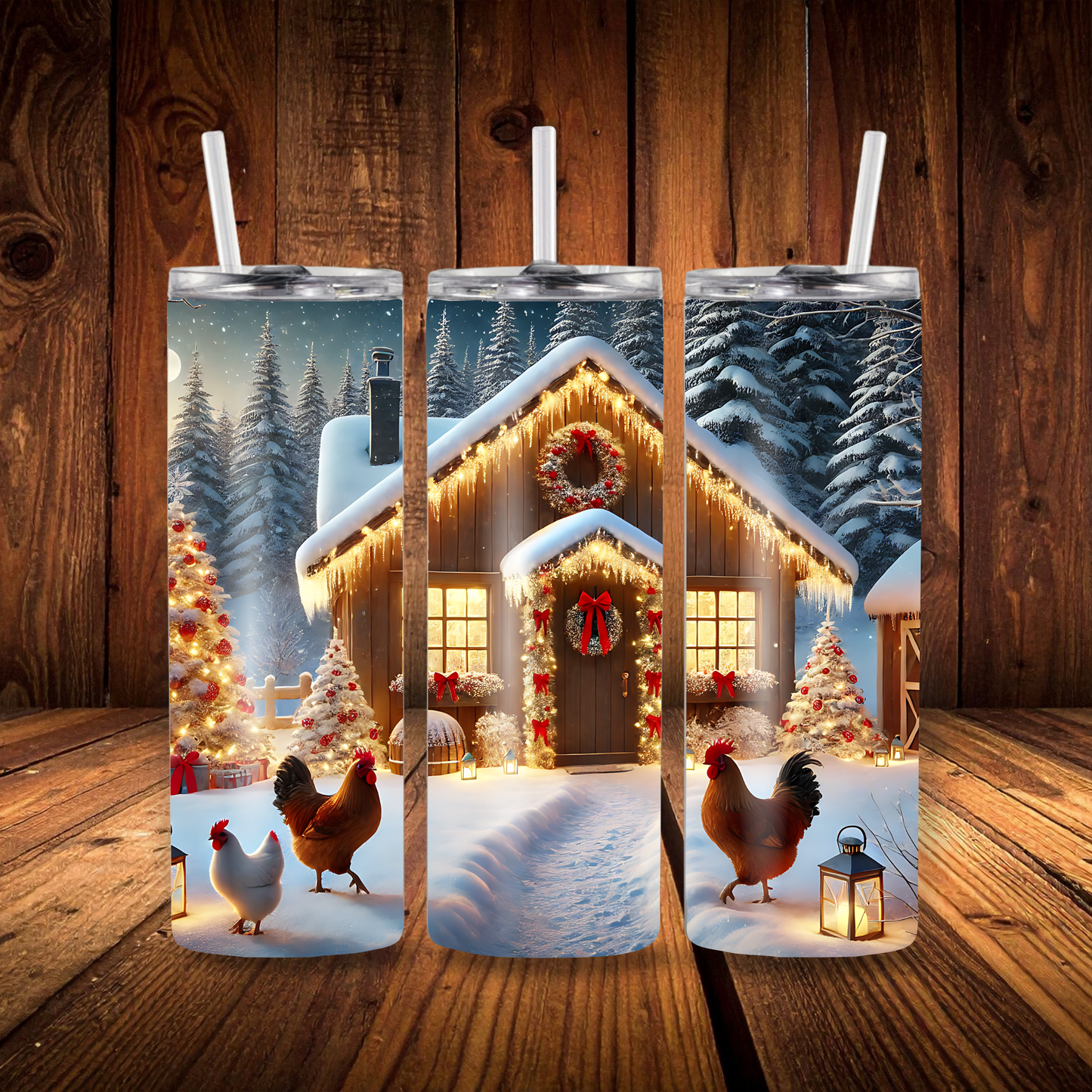 Christmas 20oz Tumblers