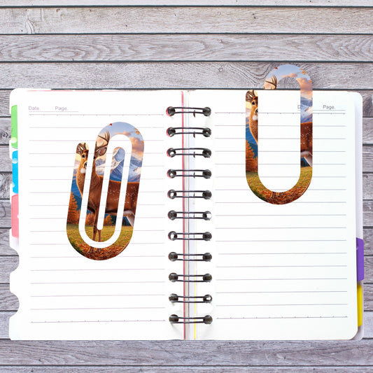 Fall Jumbo Paperclip Bookmark