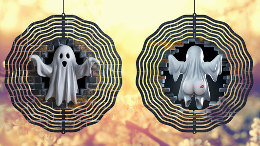 8" Halloween Wind Spinners