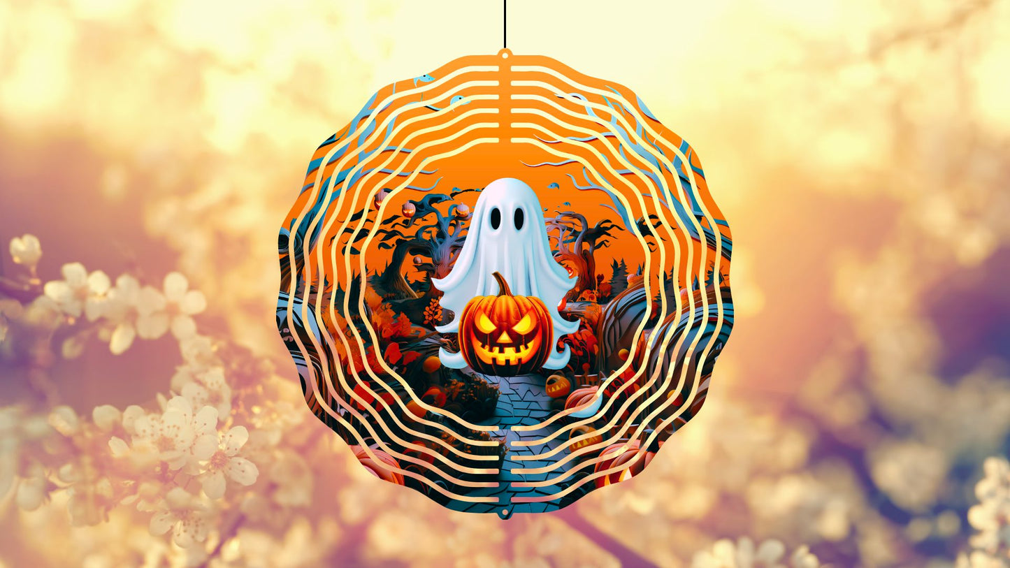 8" Halloween Wind Spinners