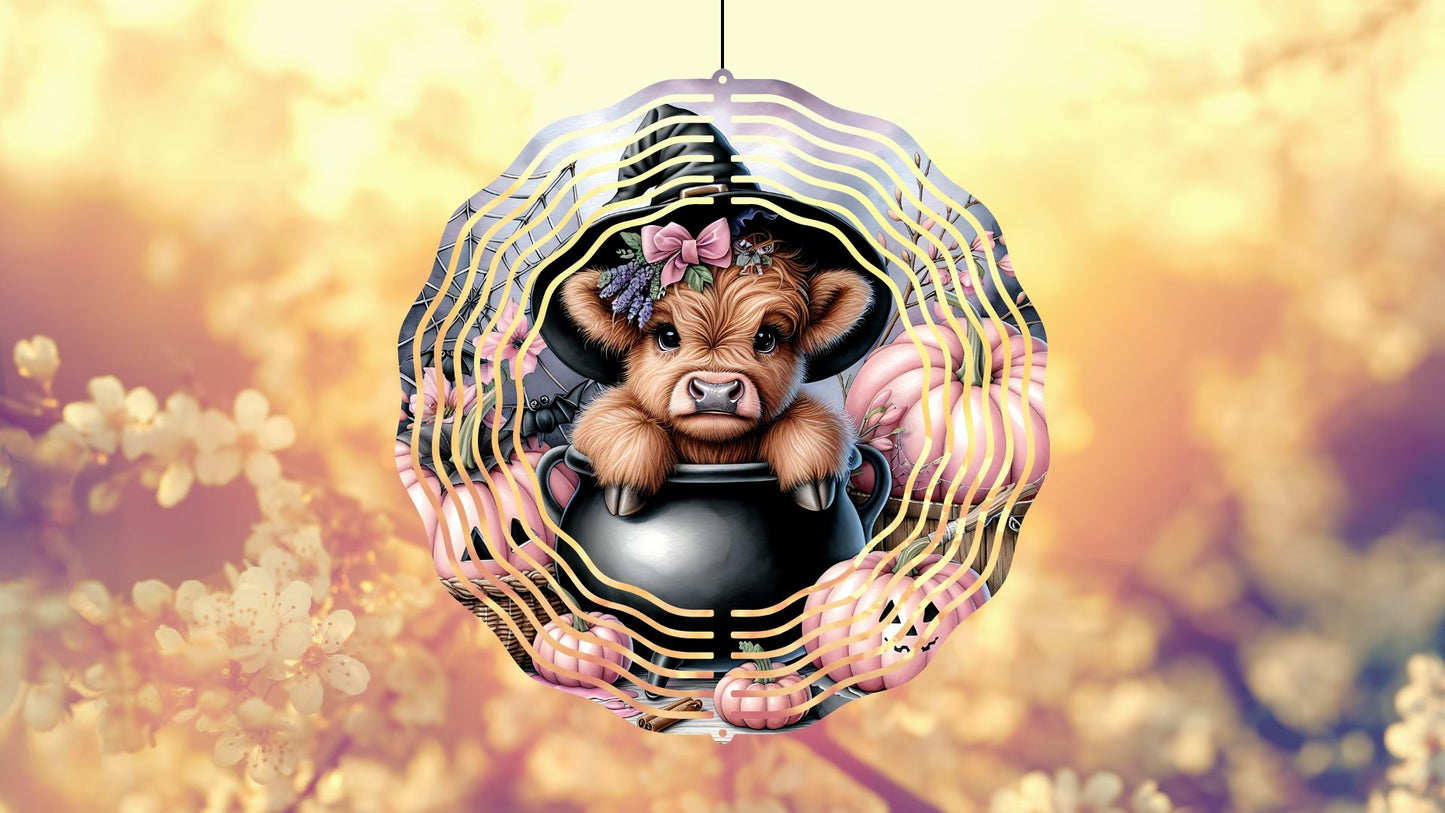 8" Halloween Wind Spinners