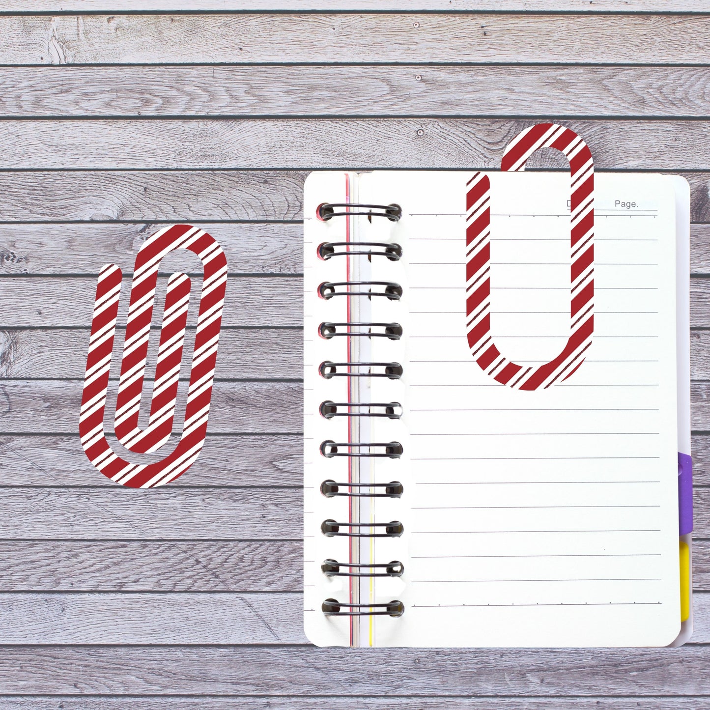 Christmas Jumbo Paperclip Bookmark