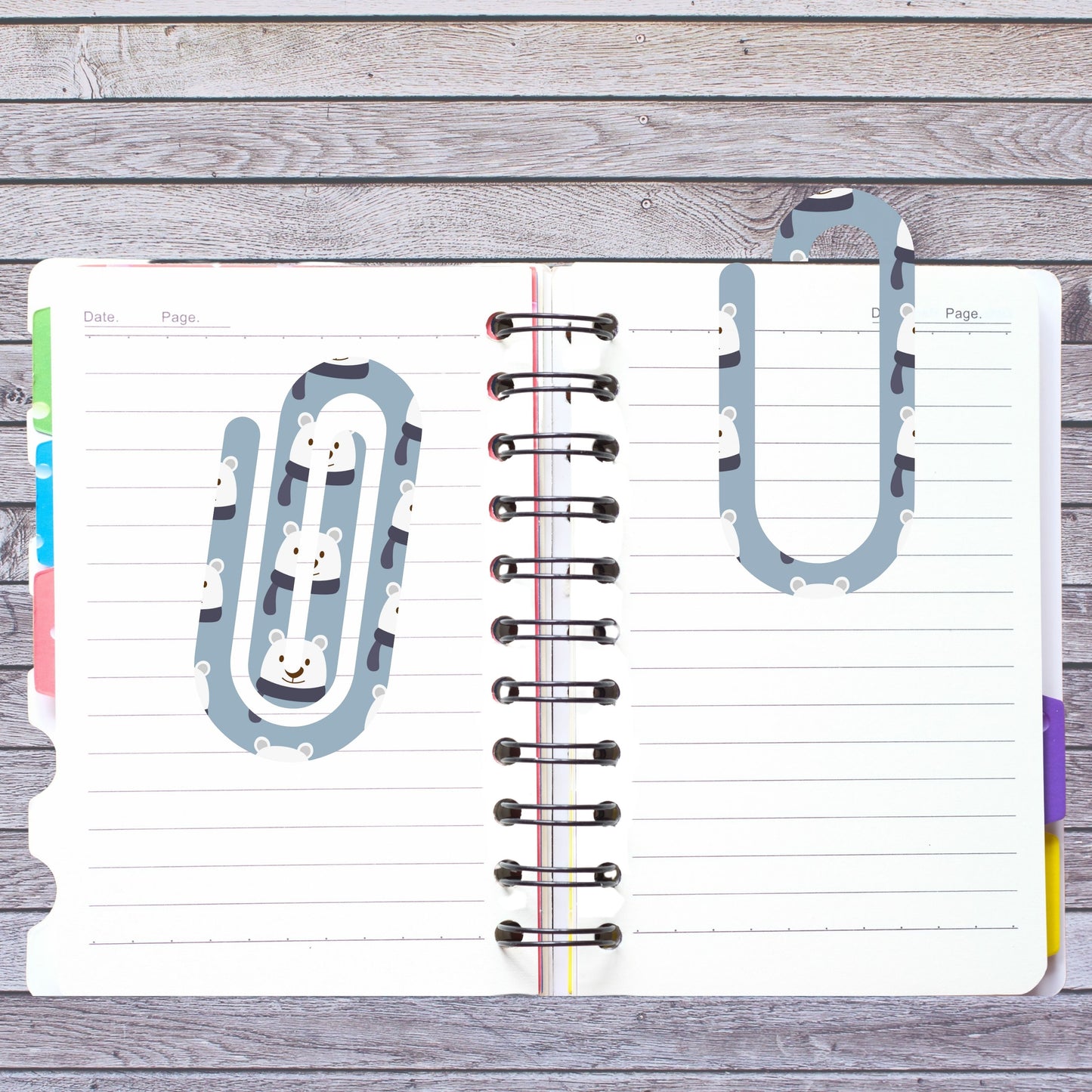 Christmas Jumbo Paperclip Bookmark