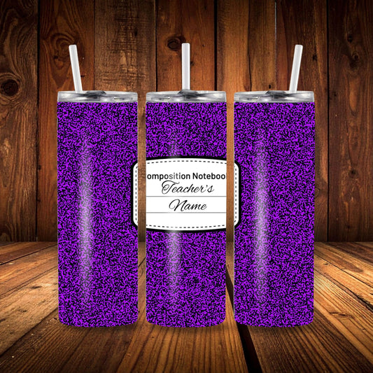 Purple Composition Notebook Bundle