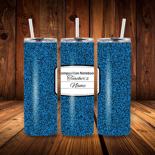 Royal Blue Composition Notebook Bundle