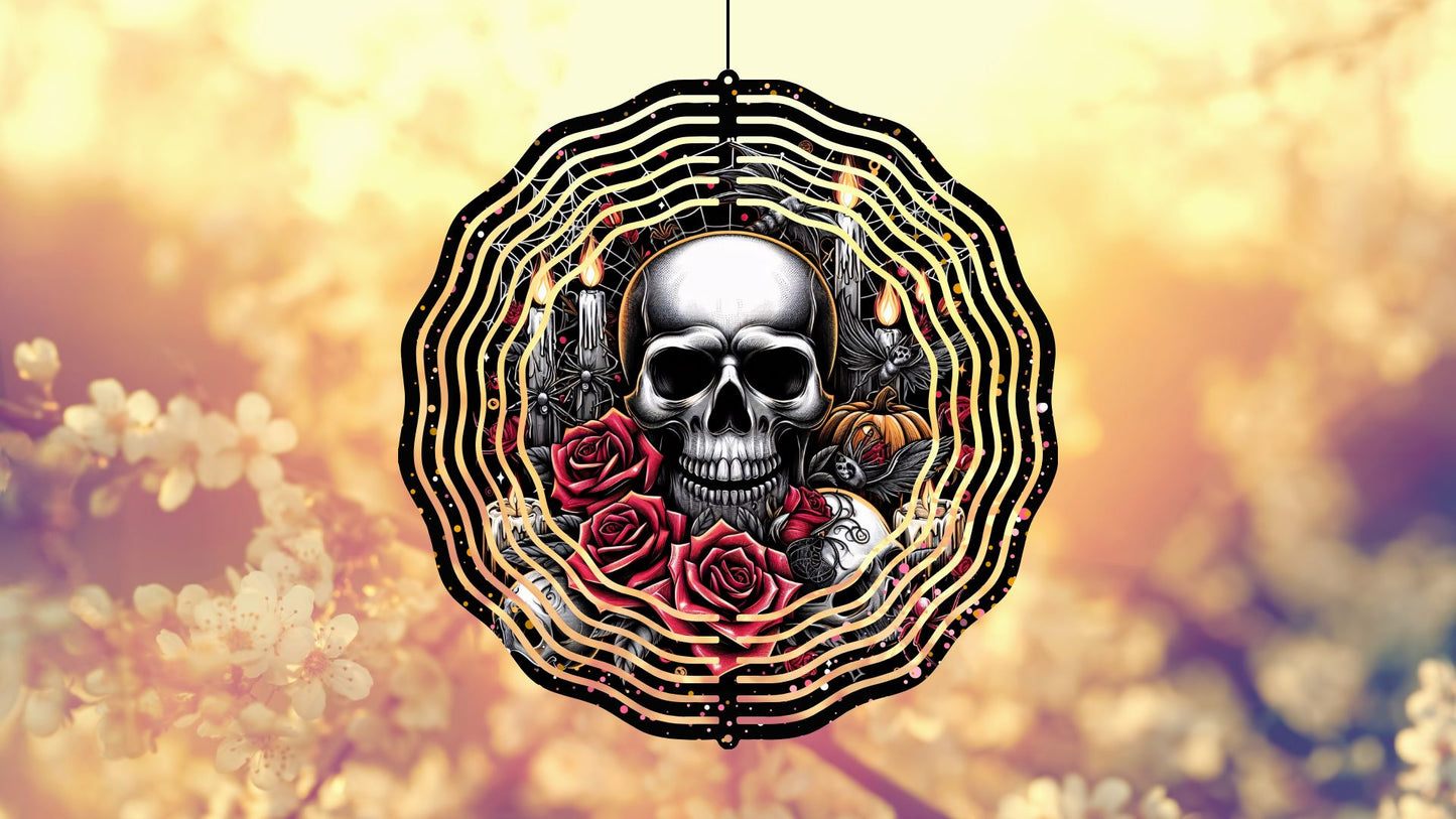 8" Halloween Wind Spinners